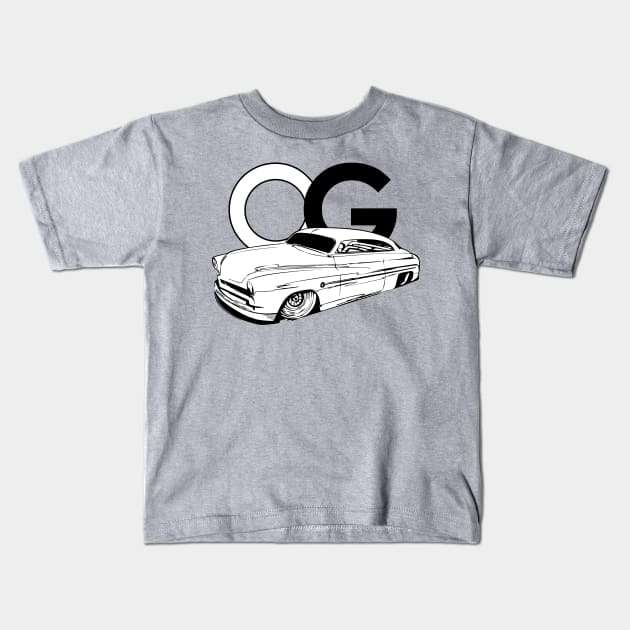 OG Low Rider Kids T-Shirt by OG Graphic Design